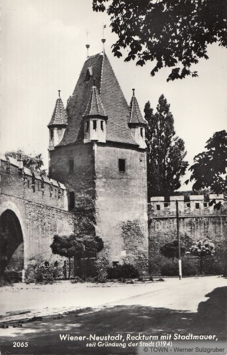 Erinnerungsort Ein Eckturm Der Neustadt Reckturm